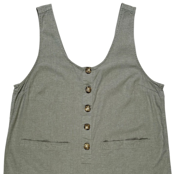 Marine Layer Hemp Blend Sydney Jumpsuit Size XL - Picture 3 of 11